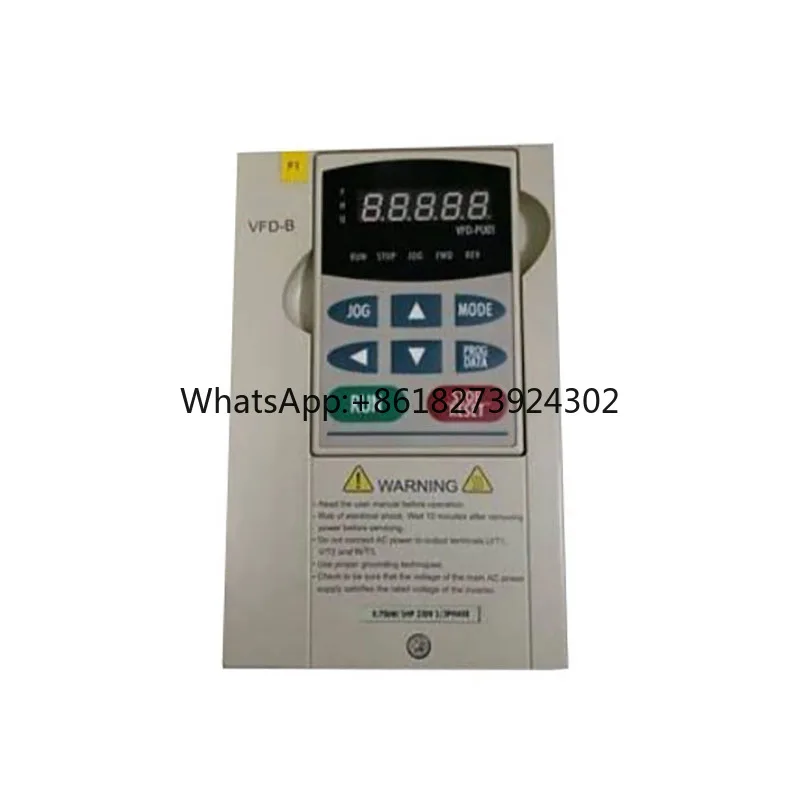 

New VFD007B21A 1 Phase 220V 750W 1HP 5A 400HZ VFD-B Inverter VFD AC Driver