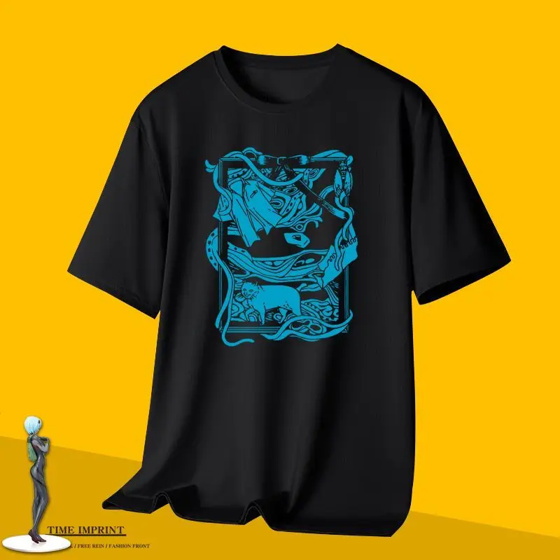 Kaus The Summer Hikaru Died Kaus Lengan Pendek Kartun Anime Atasan Fashion Musim Panas Anak Laki-laki Perempuan Pakaian Anak-anak Hadiah Natal