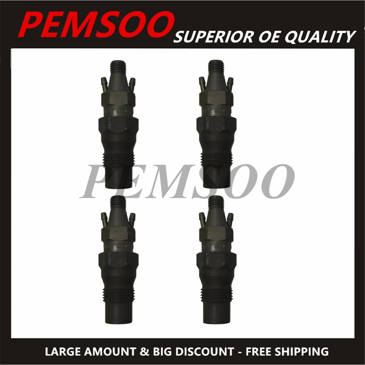 4 PCS  ALL NEW ! INJECTOR 0430211047 For KCA30S35/4 DN0SD261 0434250120 0430211047