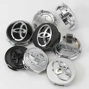 4個ABS材質57mm/62mm汽車輪胎輪轂中心蓋徽標,適用於豐田卡羅拉、凱美瑞、雅力士、RAV4、Auris、Verso、Avalon等車型,帶輪轂標誌 6 最佳銷售 62毫米中心蓋 - №4
