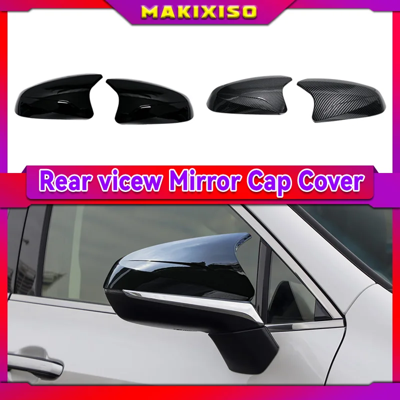 

For Lexus NX RX NX200 RX300 450h 2016-2024 Rearview Side Mirror Cover Wing Cap ABS Carbon fiber Exterior car decorations