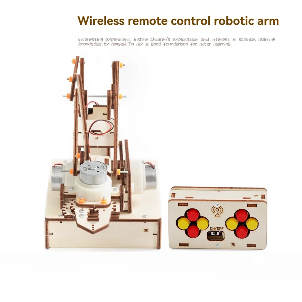 

SUPER HOT DIY беспроводной пульт дистанционного управления механической рукой комплект модели