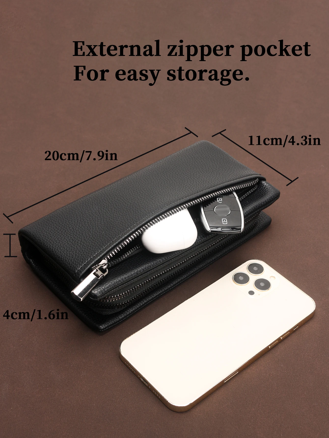 Pochette de banlieue rétro décontractée, mode Business, Portable, grande capacité, fourre-tout de voyage multifonctionnel, sac à main pour téléphone Portable