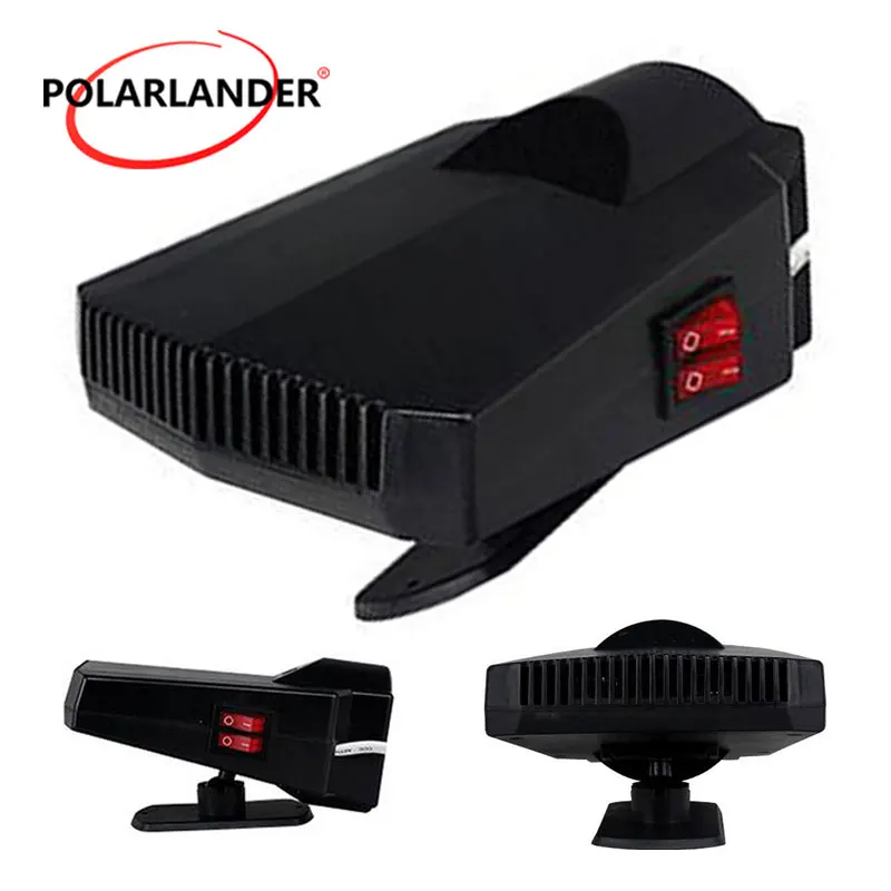 Portable 180-200W 12V No Noise Accessories Heater Demister Defroster Warmer High Power Auto Car Accessories Car Van Cooling Fan