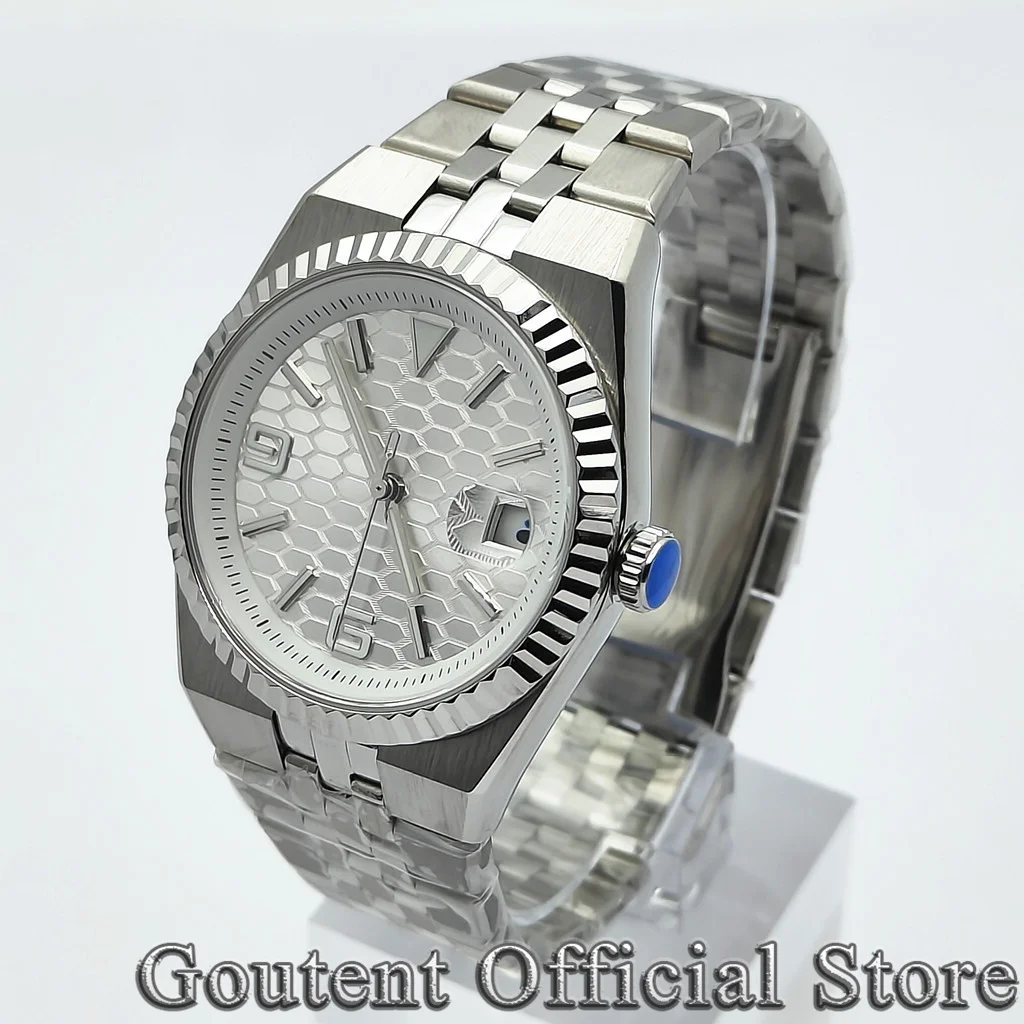 

Goutent New NH35 40mm men's watch aseptic dial sapphire glass waterproof luxury NH35 automatic mechanical men's watch