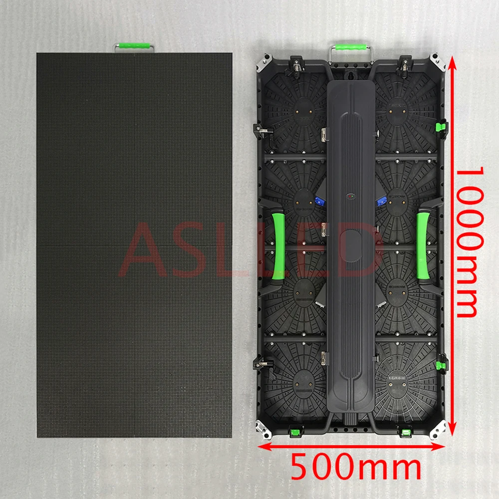 4 Pcs P3.91 Outdoor Waterproof LED Display Panel 500*1000mm Size 1Pcs HD-A3 LED Display Player Free Shipping