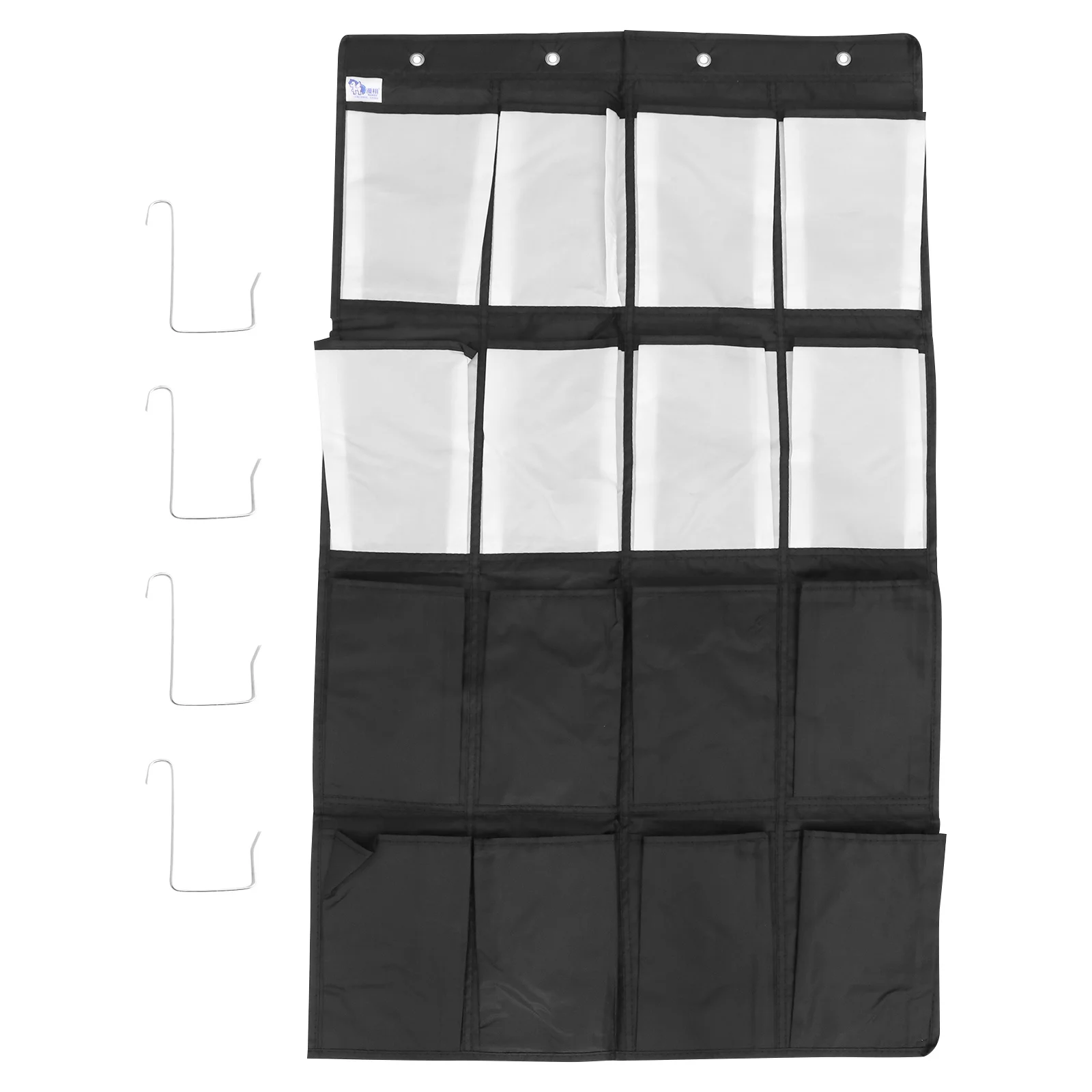 1 قطعة حقيبة للحمل متعددة الجيوب 16-شبكة البوليستر النثرية حقيبة التخزين ل جدار الباب السرير أريكة كرسي مسند الذراع التخزين المنظم