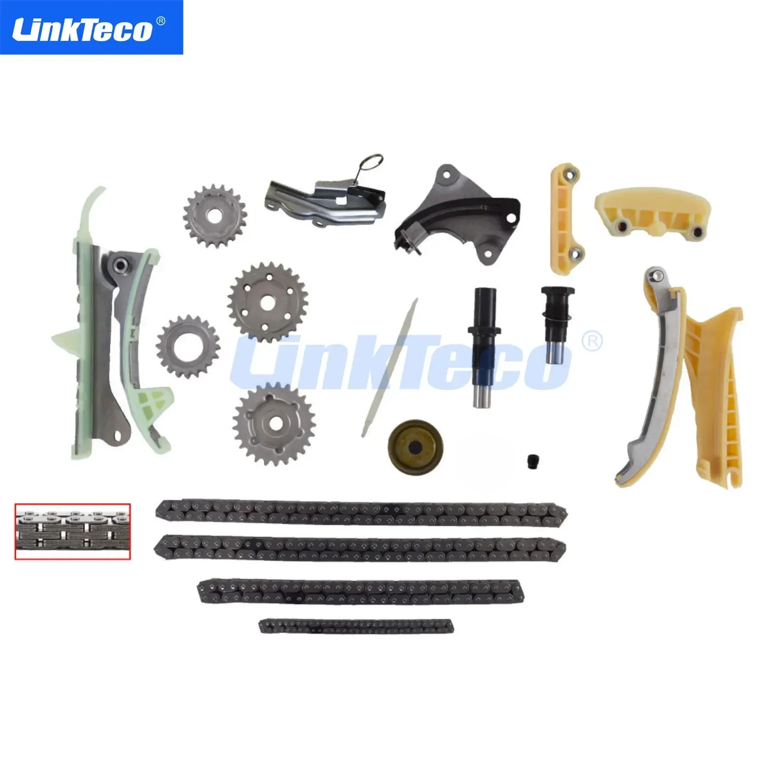 Engine part Timing chain kit set Fit 4.0 T L V6 GAS VIN E VIN K For 97-10 FORD EXPLORER RANGER MAZDA B4000 MERCURY 4.0L TS443A