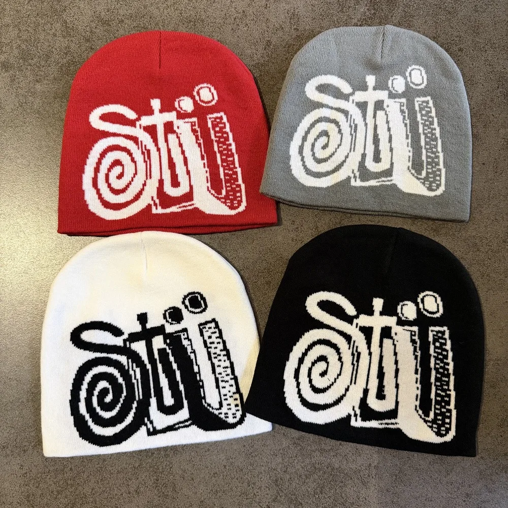 New Style High Quality Winter Keep Warm Graphic Print Stretchable Skullcap 100%Cotton Beanie Casual Hat Unisex