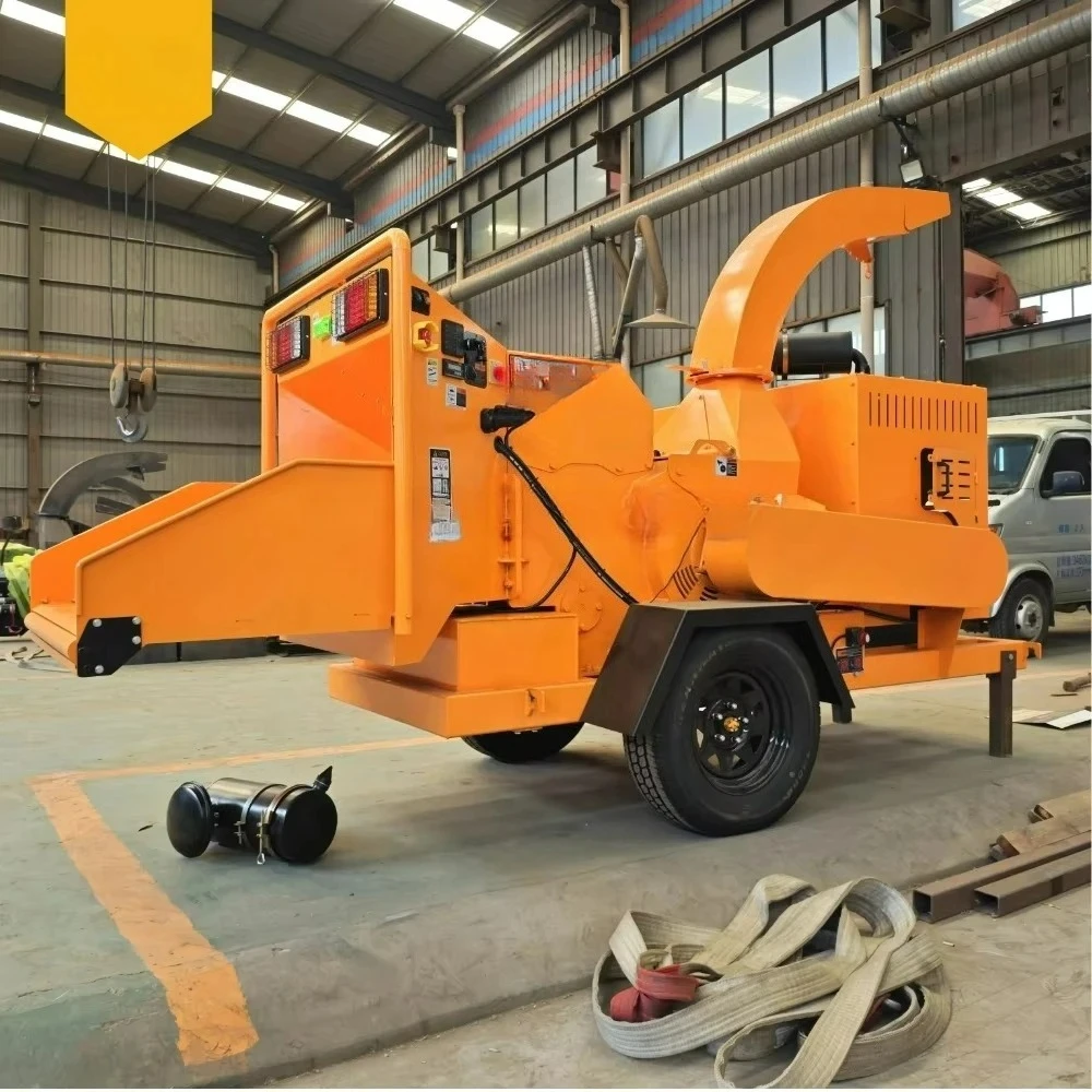 Customizable diesel forestry machinery hydraulic wood crusher stump grinder