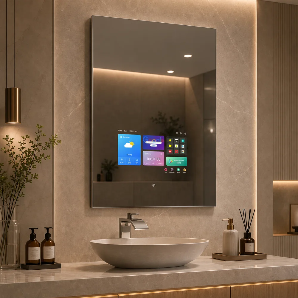 Smart Home Ui - New Design Bathroom Mirror Touch Screen