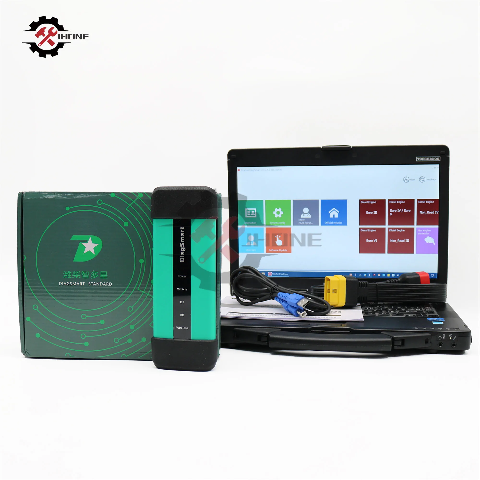 Diagnostic tool 1005422179 for WEICHAI Sinotruk EOL Truck Scanner Diagnostic Interface For Sinotruck Cororation vehicles