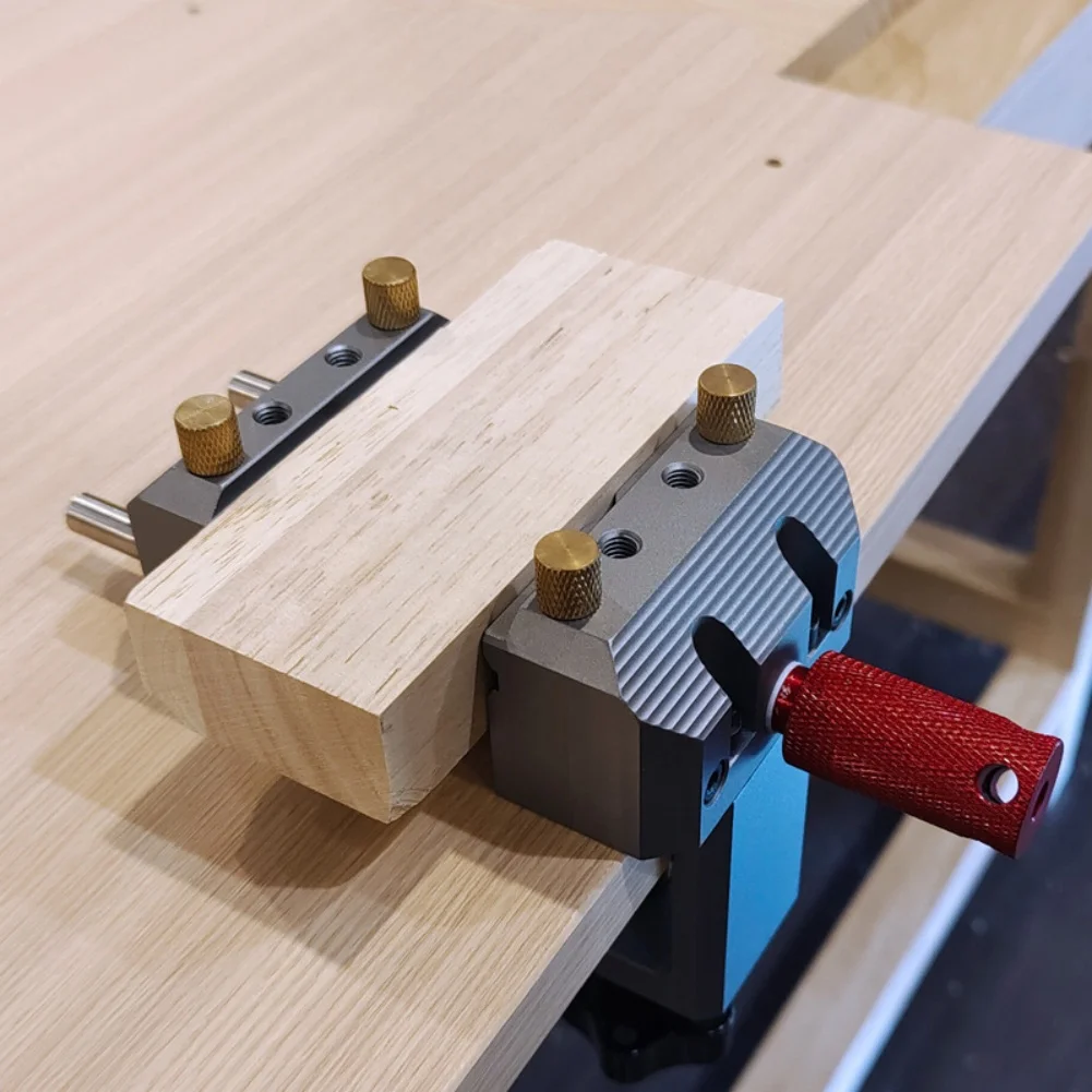 1Pcs Workbench Vise Aluminum Alloy Woodworking Clamp Heavy Duty Tool For DIY Station Crafting Projects Professional Hand Pliers