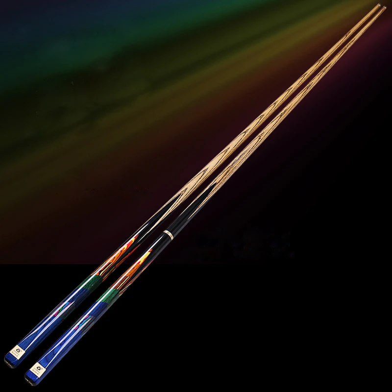 New Omin Rainbow Snooker Cue 10mm Tip Size Length145cm 3/4 Split Cue Weight17.5-18.5oz With Snooker Cue Case Set