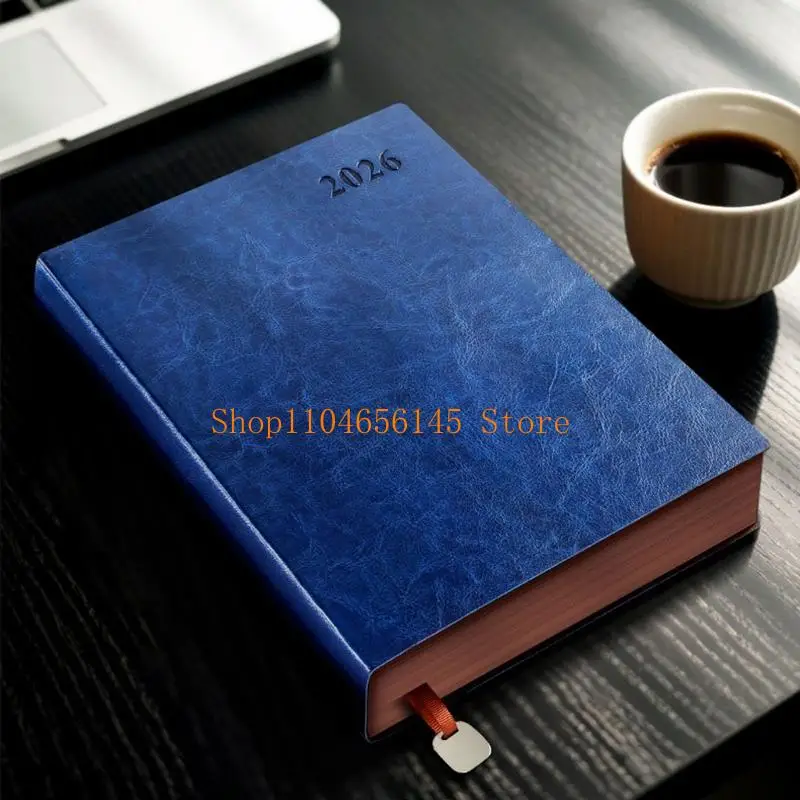 2026 Business Planner With Recycled Paper Pages Ergonomic Design Perfect For Scheduling Meetings Deadlines