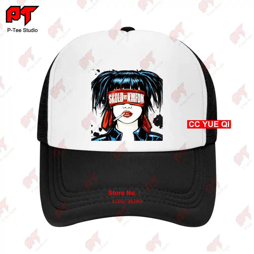 Skold Vs. Kmfdm Baseball Caps Truck Cap 7QDP