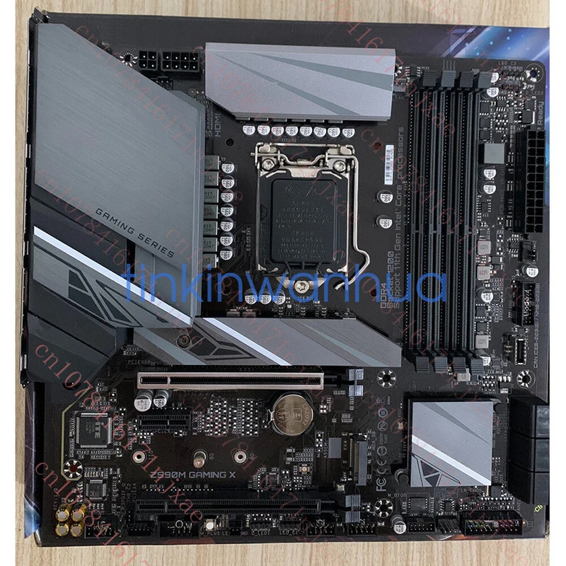 

Используется для материнской платы Gigabyte Z590M GAMING X LGA1200 2×M.2 6×SATAIII DP+HDMI M-ATX.