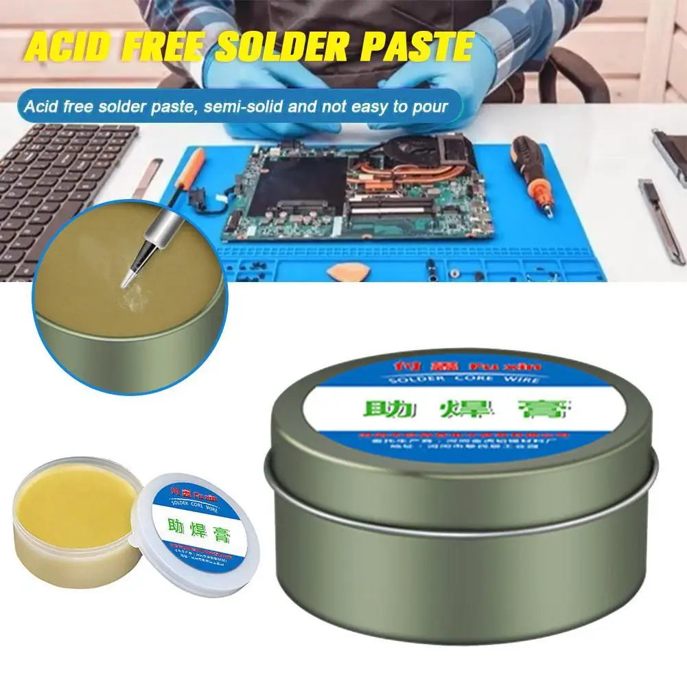 Rosin Paste Flux Pasta De Solda Estanho No-Clean Soldering Paste Smd Soldering Flux For Phone Board Repair Electric Soldering