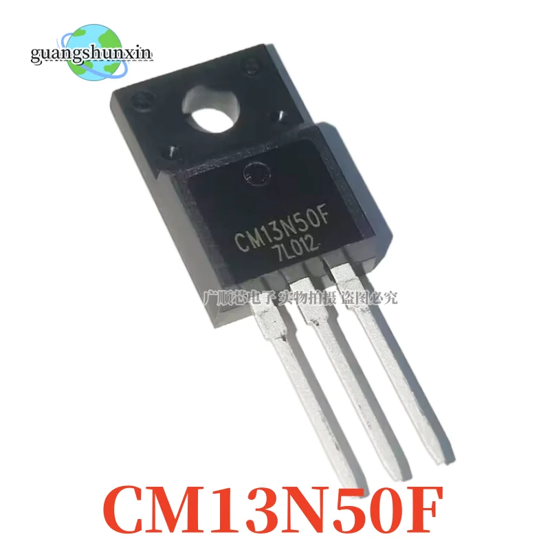 10PCS The new CM13N50F 13N50CF 13N50FTO220F plastic encapsulated MOS field-effect transistor has good quality in actual photos