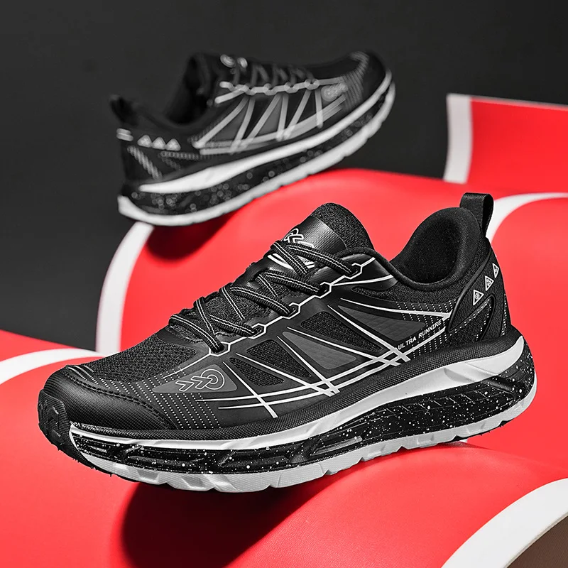 

Breathable Mesh Sports Running Shoes Spring 2026 New Style Casual All-Match Low-Top Soft Bottom Wear-Resistant Shock-Absorbing