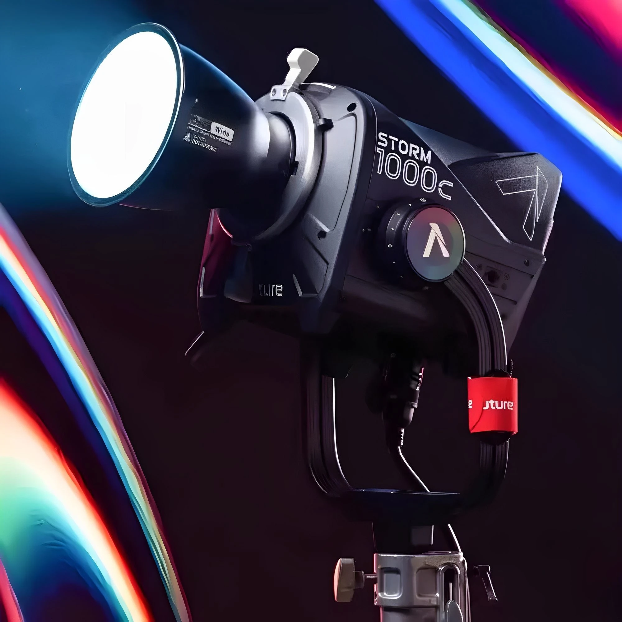 STORMPro1000w فيلم خفيف متعدد الألوان كامل الألوان وتلفزيون يملأ ضوء جسم صغير مرحلة كبيرة #4