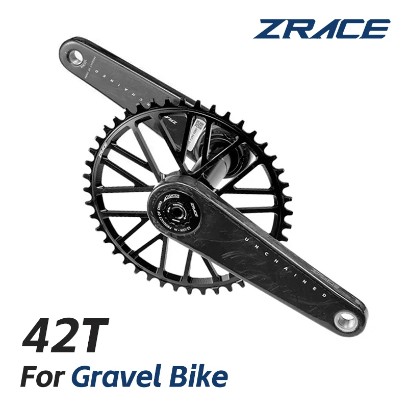 ZRACEカーボンクランクセット　170mm ZRACE カーボンクランクセット 170 ミリメートル 50-34T 52-36T 53-39T