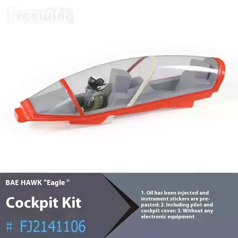 FreFuk70 mm Bae Hawk "Eagle Trainer Aircraft", Corps, Ailes principales, Queue plate, Queue verticale, Cockpit, Train d'atterrissage, Accessoires