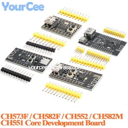 5pcs/1pc CH552 Core Development Board CH551 CH582F CH573F CH582M 51 Minimum System Learning Board MCS51 E8051 24MHz CH552T