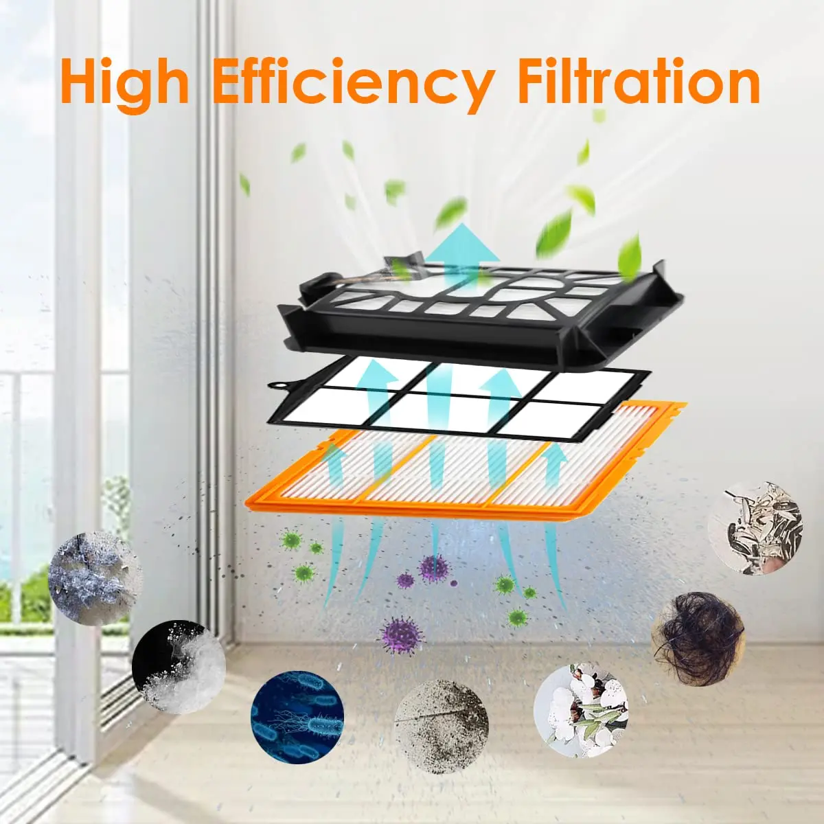 For Shark RV2610WA / RV2610WD /AV2610WA / RV2600WDEU Robot Vacuums Cleaner Main Side Brush Hepa Foam Pre Filter Mop Cloth Parts