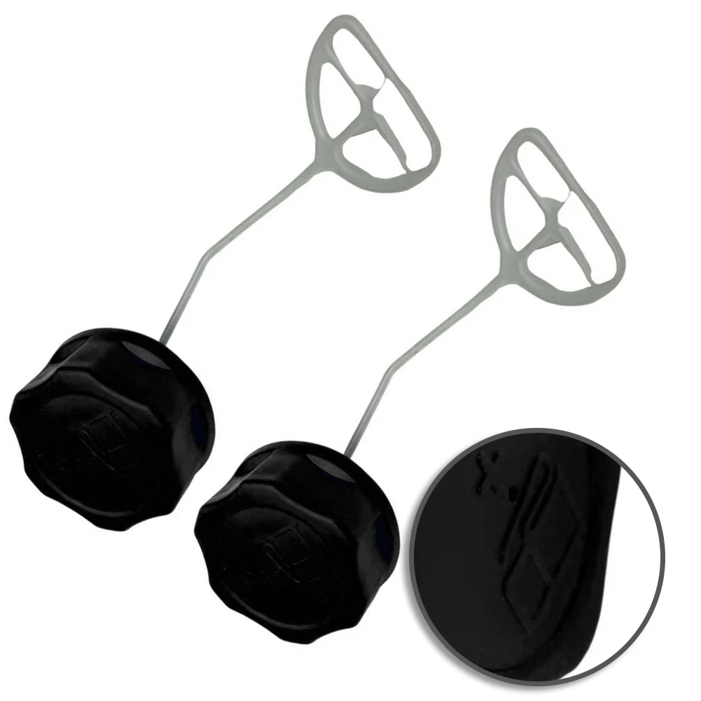 Tank Lid Tank Cap 2-Piece Pack Plastic Construction Easy Installation Secure Tight Seal Secure Fitting Fuel Cap