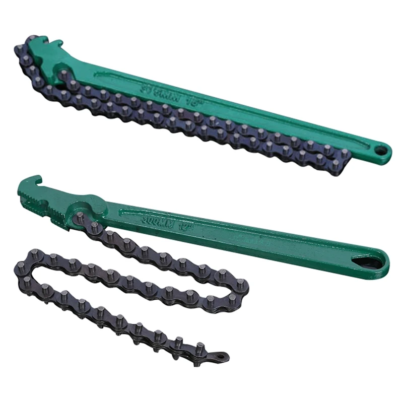 15 Inch Chain Wrench, Chain Pipe Wrench, Chain Pipe Wrench, Chain Oil Grate Wrench Filter Wrench Easy Install