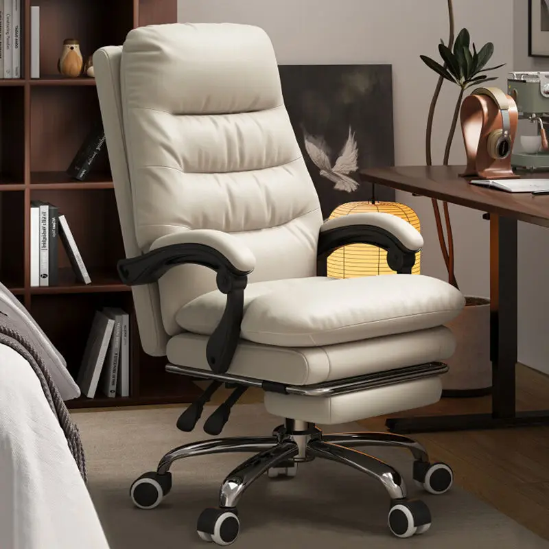 

Home office comfortable sedentary reclining boss chair, study desk back chair