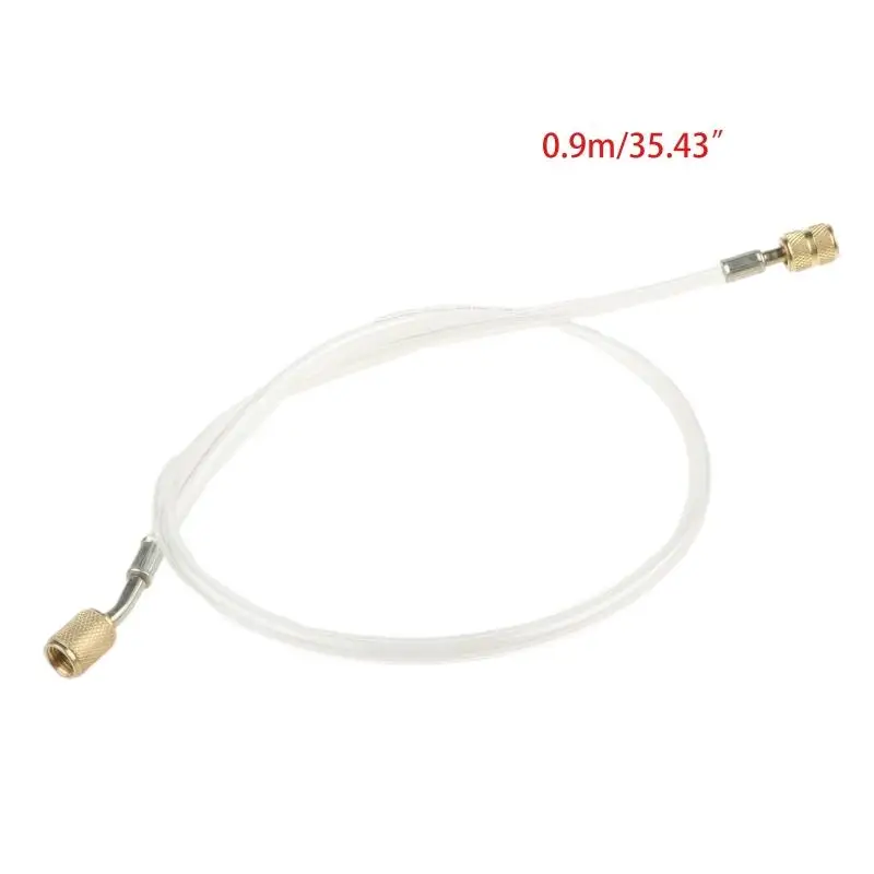 Transparent Refrigerant Charging PVC Hose Metric or Inch Joint Air Conditioning Dropship