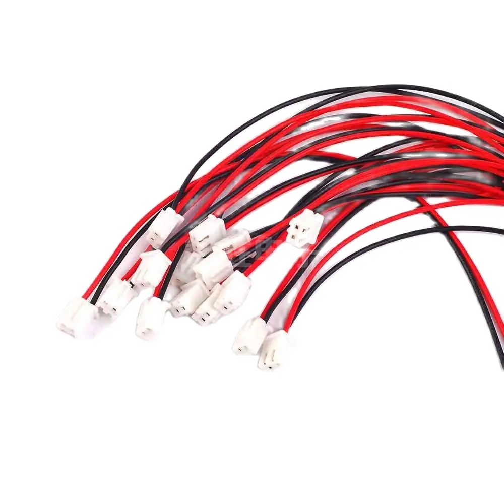 XH2.54-2P with wire head single head wire with straight needle socket long 20CM high quality 24# wire