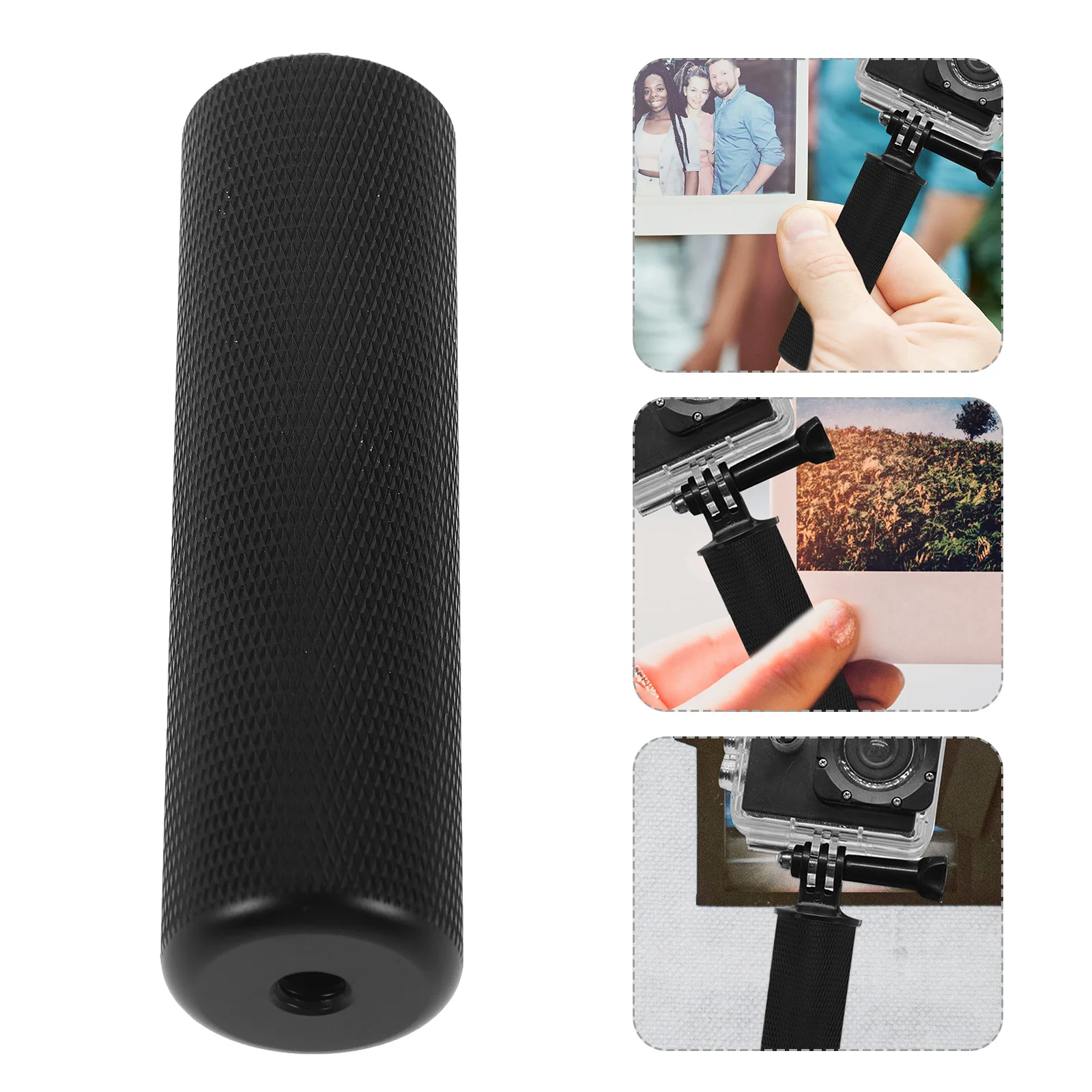 

Flash Light Handle Grip Aluminum Alloy Camera Support Mount For Dslr Phone Video Stabilizer Multi-Use Tripod Adapter