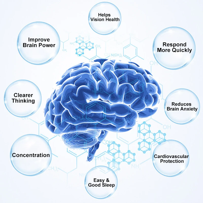 Nootropic Brain Supplement Capsules Improves Brain Memory Natural Neurocognitive Enhancement Brain Booster Supplements