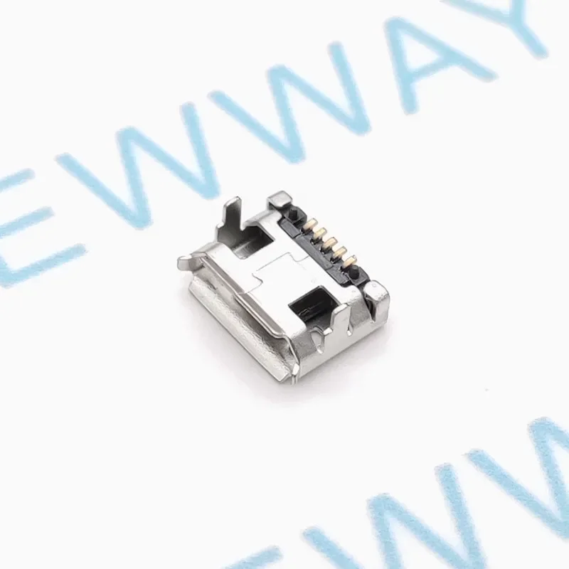 50Pcs Micro Usb 5Pin Dip2 High 7.2Mm Jack Connector For Mobile Phone Pda Tablet Charging
