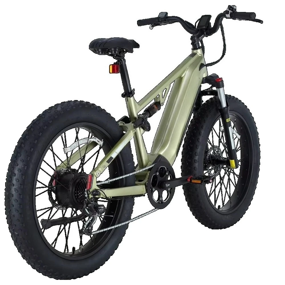 BR Good Price Rover 52V Step-Over Air Shock Ebike Dropship Fatbike 250W Brushless Motor Aluminum Alloy Frame Lithium Battery Pow