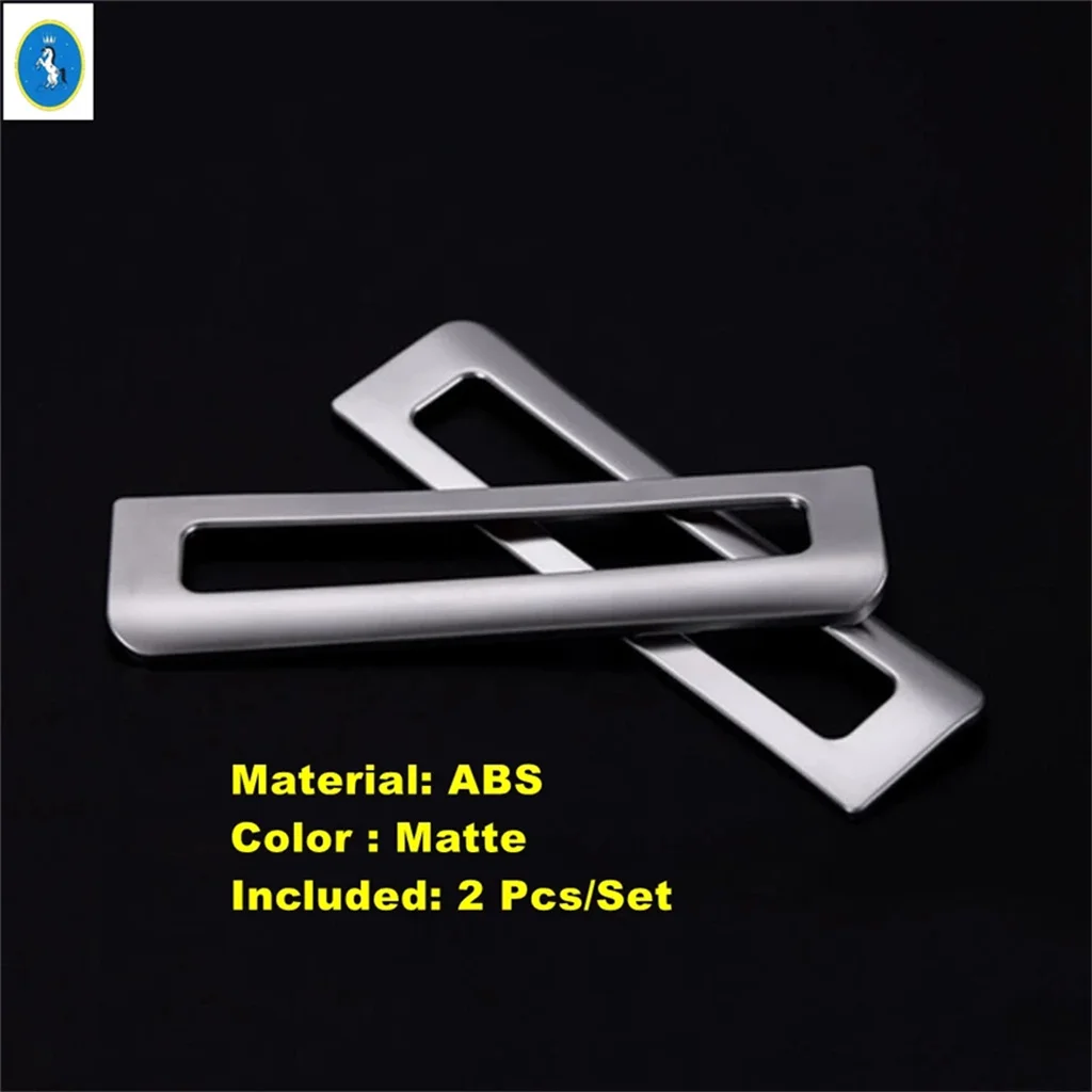 

Matte Pillar A Air AC / Lift Button Panel / Headrest Lights / Control Panel Accessories Cover Trim For Jaguar XF XE 2016 - 2019