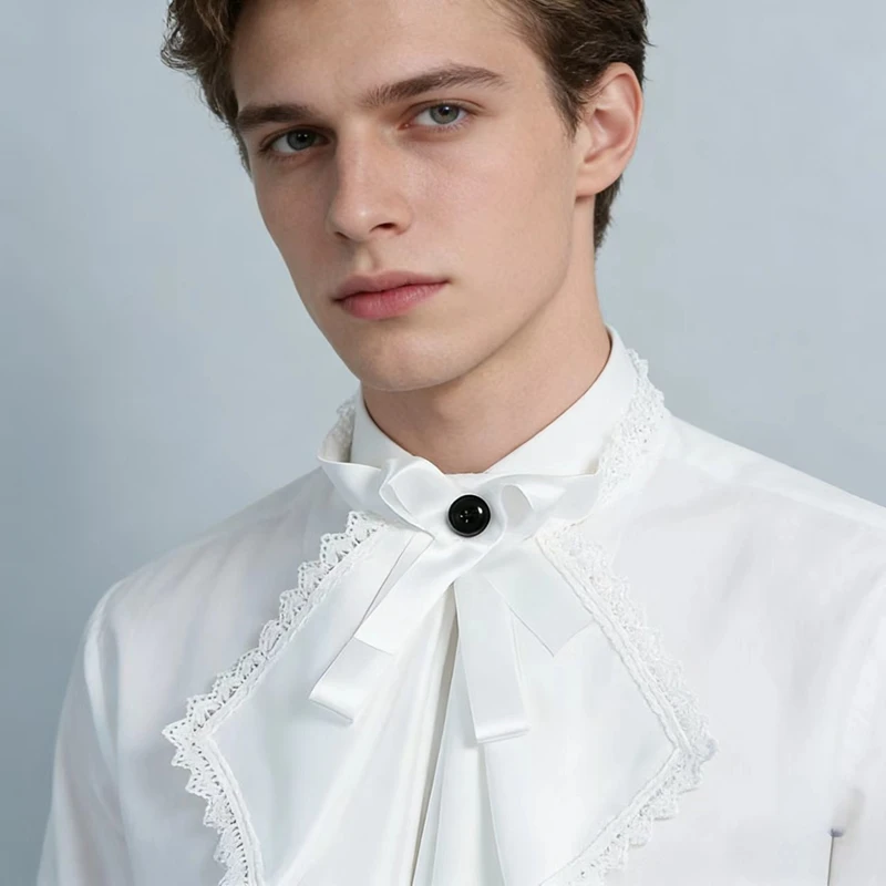 Kép 7: Multi-layer bowtie Lecsavarható Bűvészkellék Csőbilincs Feldörgöl Ing dekor neckwear Lolita cosplay Első lépés accessor