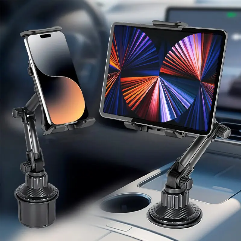 Universal Car Cup Tablet Stand Phone Holder Cellphone Holder Drink Bottle iPad Mount Support Smartphone Mobile Phone Pad 11 inch