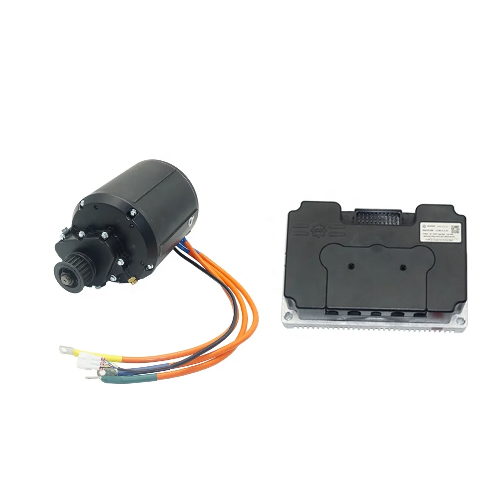 QS MOTOR 138 4000W V3 90H طقم محرك متوسط المبرد بالسائل مع علبة التروس ومحرك Fardriver ND72680 محرك دراجة نارية بحالة جديدة