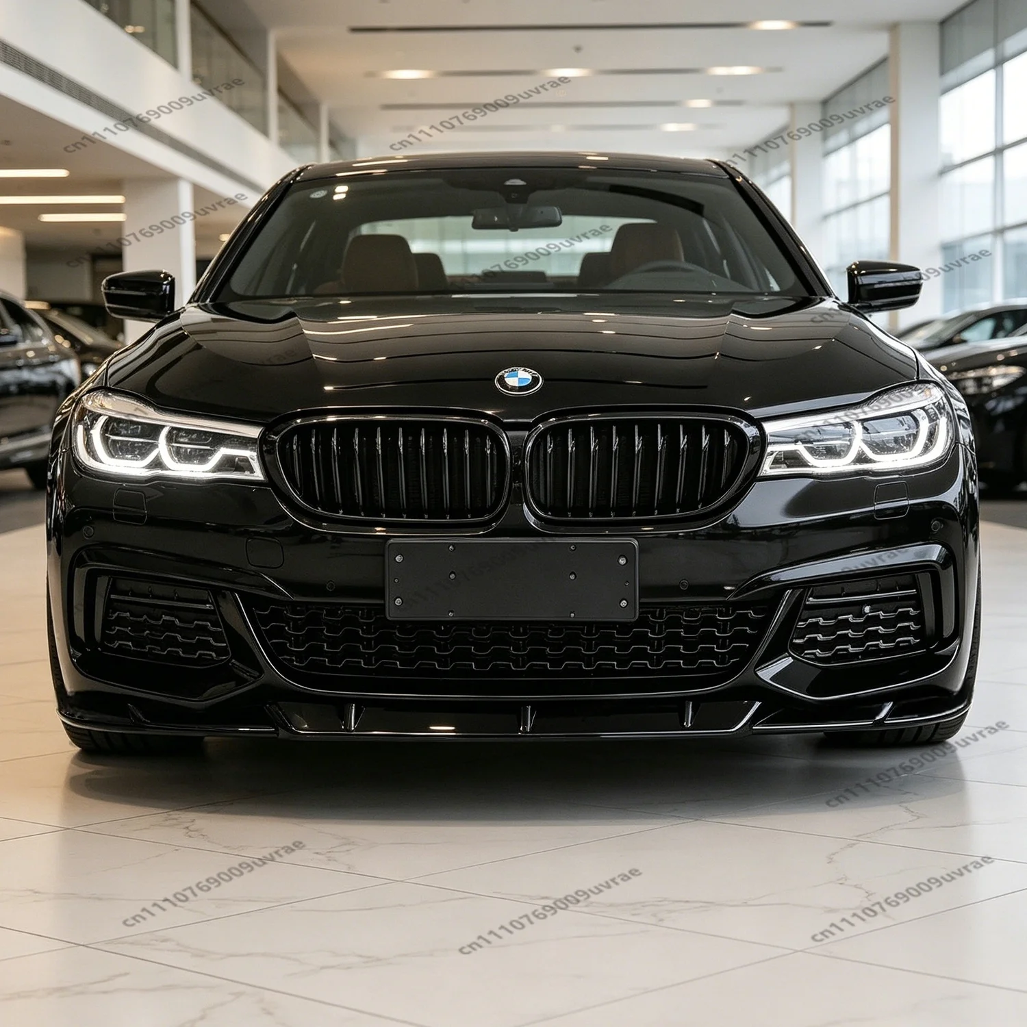 Gloss Black ABS Front Bumper Splitter Lip Spoiler For Bmw 7 Series G11 G12 M760Li/M Sport 2015-2018 Pre-Facelift Bodykits