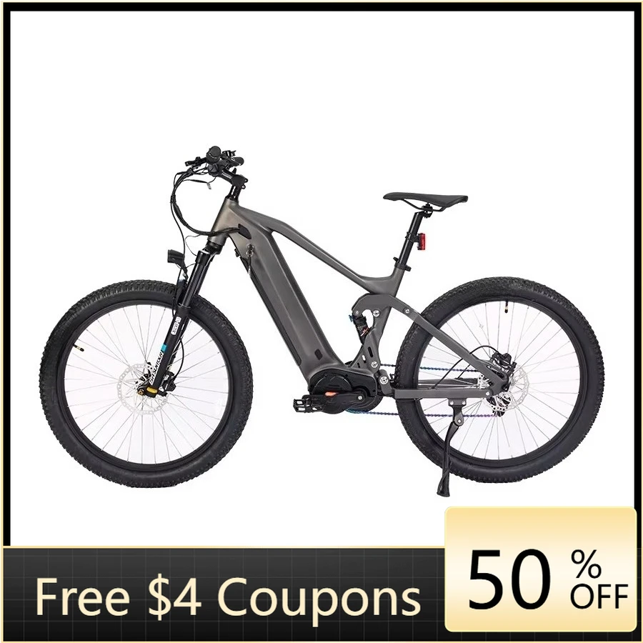 

Rs manufacturer price 27.5 inches electric mountain bike electric bicycle full suspension electric bicycle