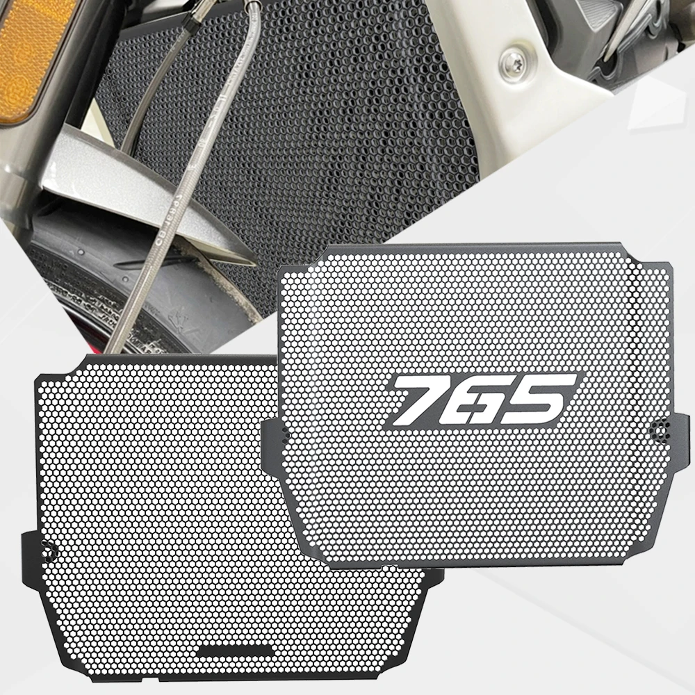 

NEW For Street Triple 765 RS Moto2 Edition R 2023 2024 Motorcycle Radiator Guard Grille Cover Protector Water Tank Protection