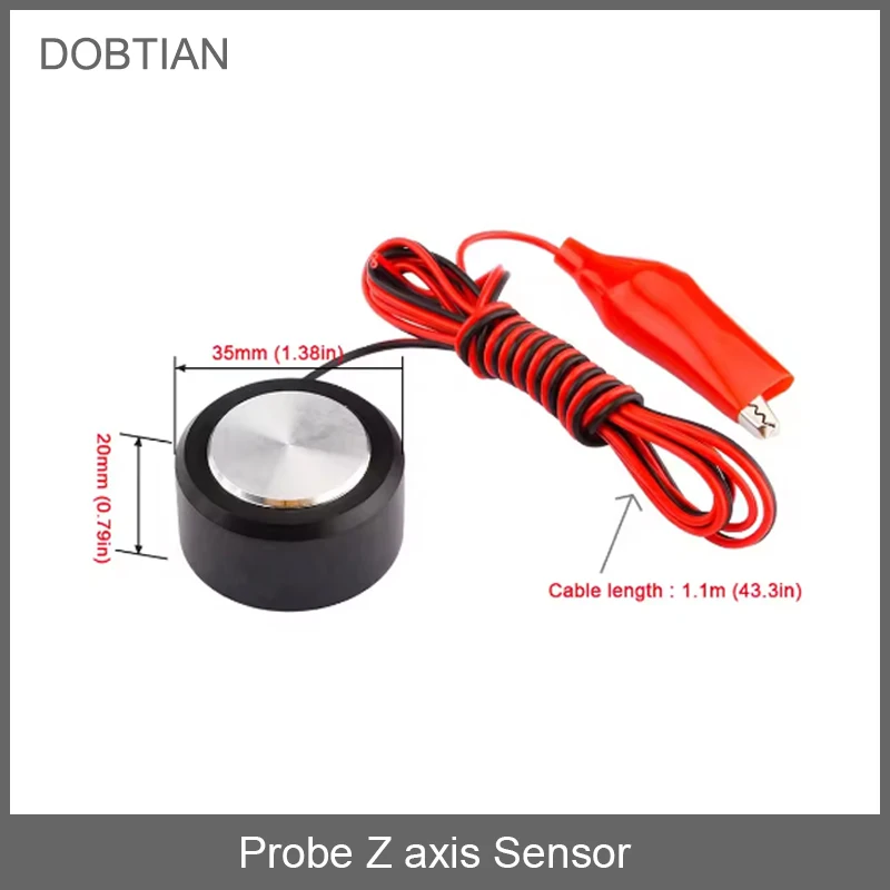 

CNC Leveling Probe Z axis Sensor Mach3 tool Setter Touch Plate Zero Module Setting Parts Controller for CNC Router Spindle
