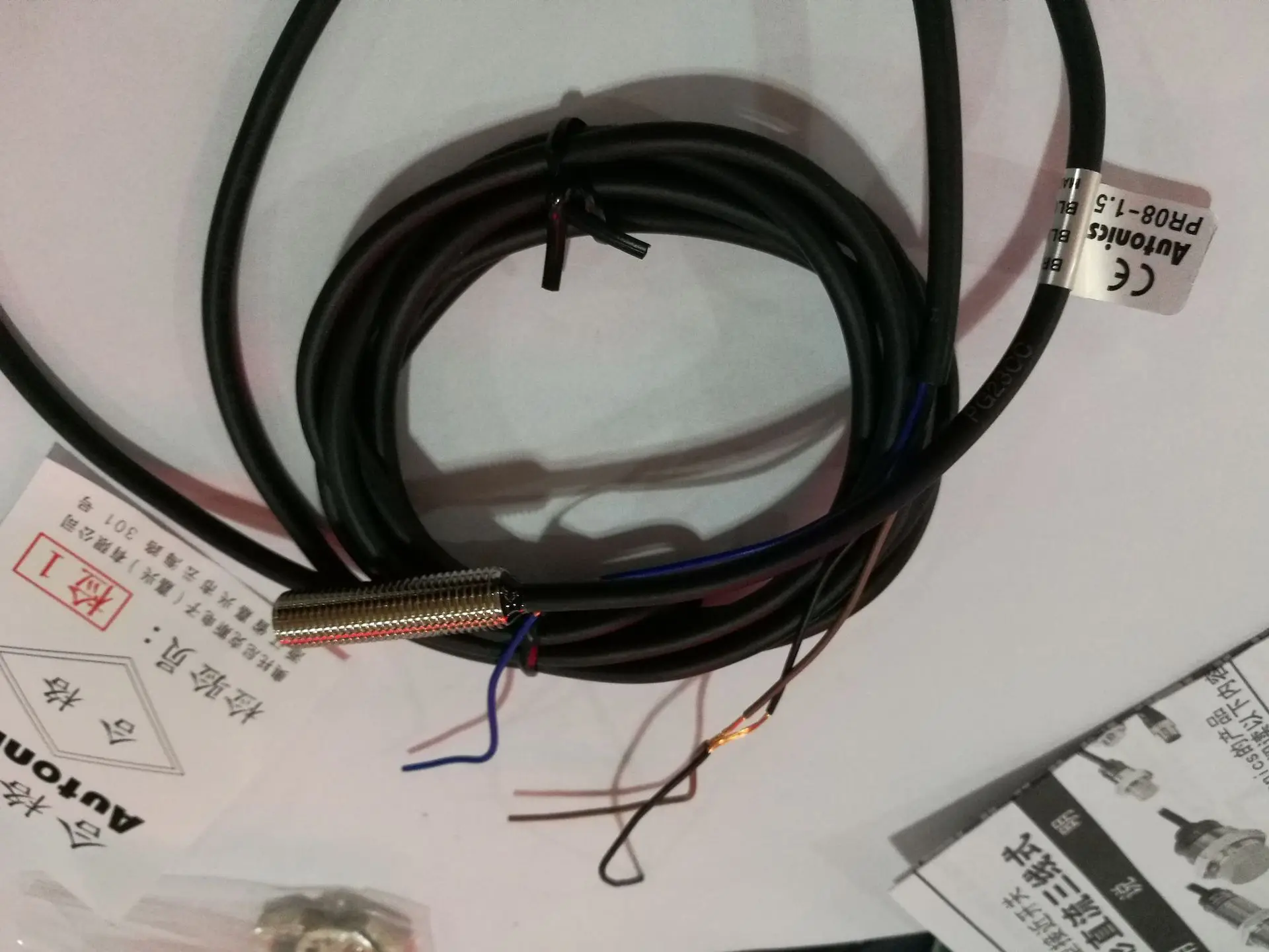 

Acting As The Original Brand New PR08-1.5DP2 Inductive Proximity Switch for AutoNICS In South Korea