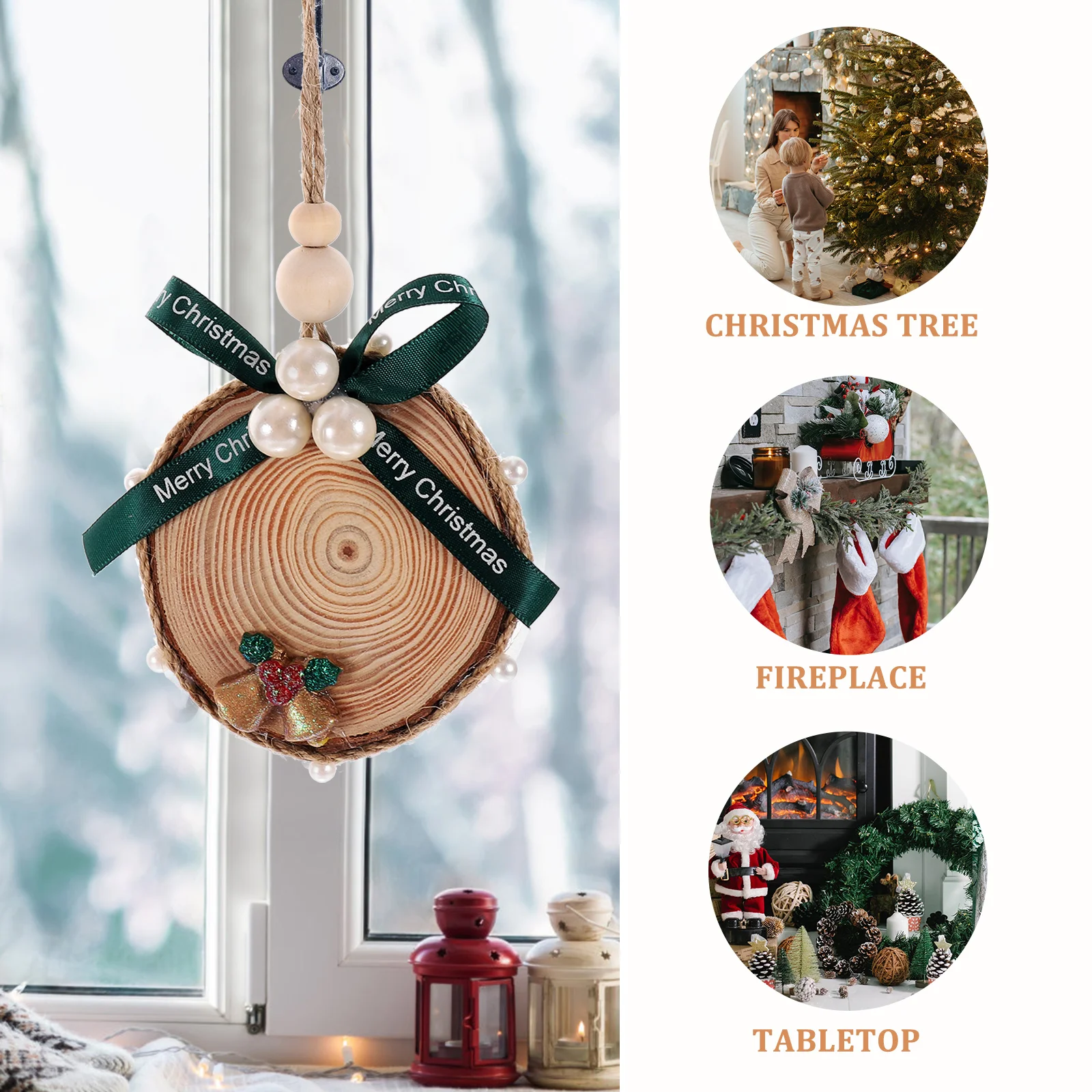 

1pc Christmas Tree Hanging Ornament Xmas Decor Cartoon Shape Holiday Party Decoration Gift For Family Friends Festive Home Tree