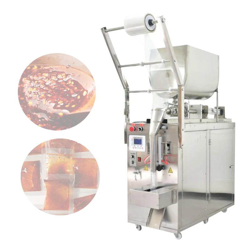 

Automatic Quantitative Paste Packing Machine For Chili Oil Sauce Seasoning Water Honey Sesame Packaging Machine