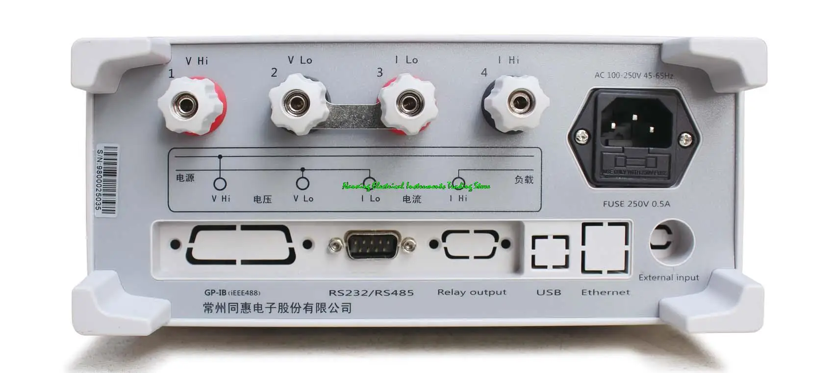 Tonghui TL3302 Single-phase AC digital power meter AC 5-600V, 0.5mA-20A, can test V, A, W, PF, HzTHD,2-50th harmonic